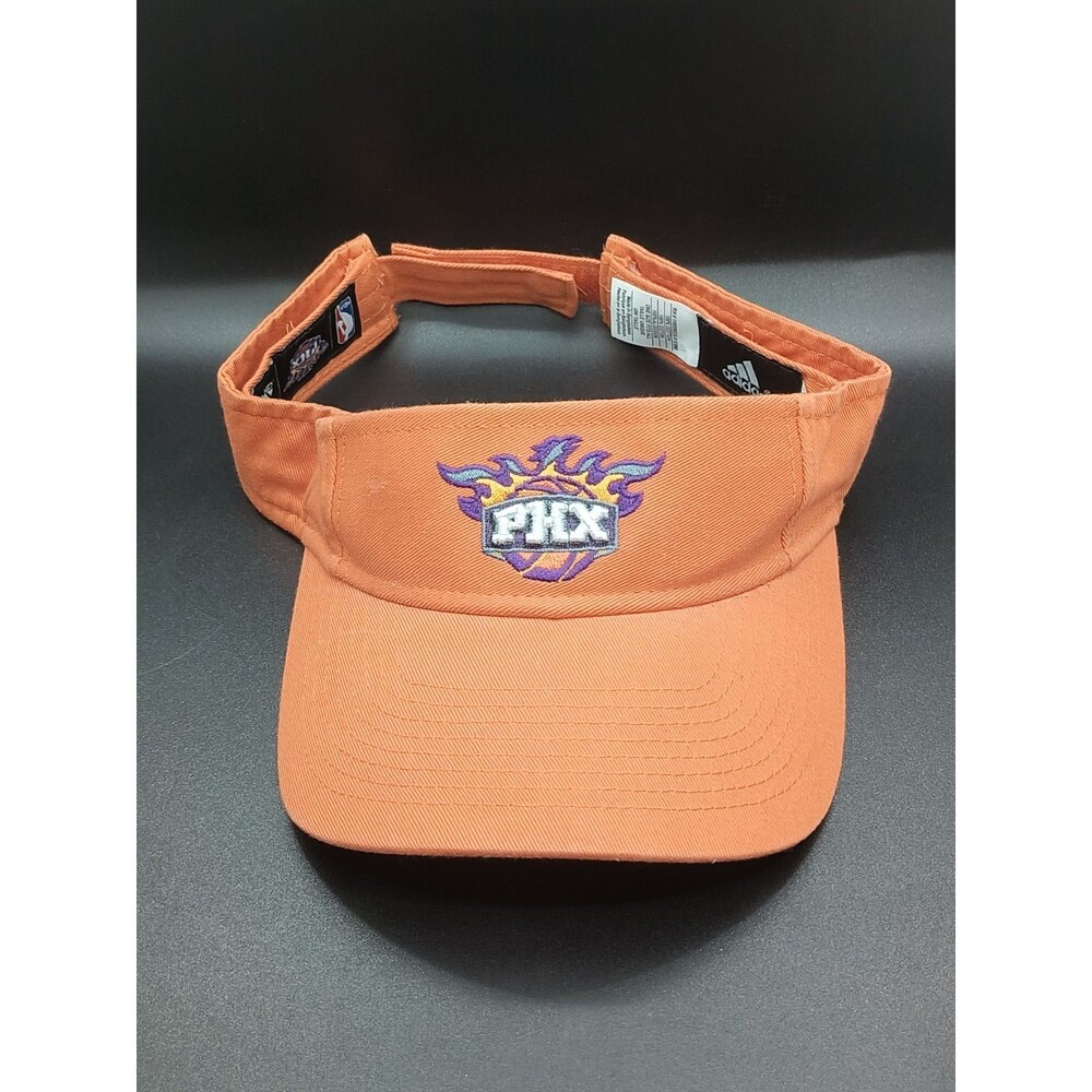 Adidas Phoenix Suns PHX NBA Basketball Orange Adjustable Visor Hat
